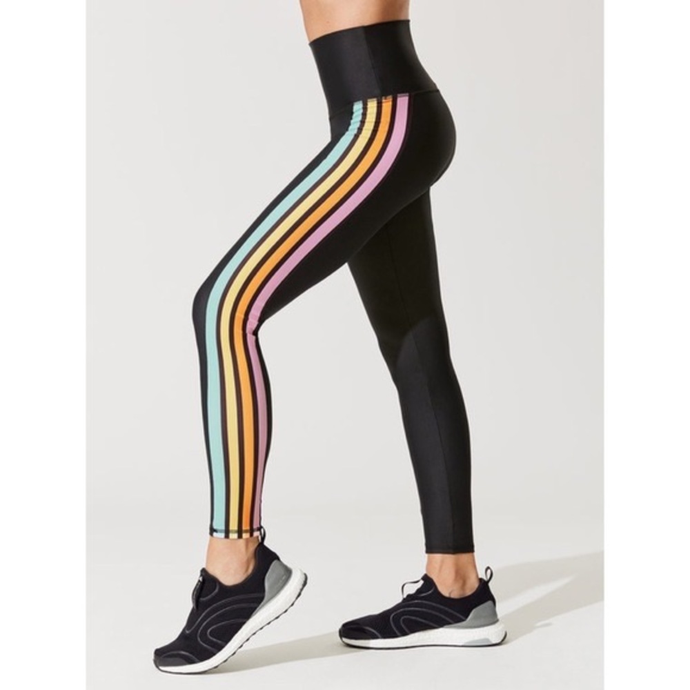 Beach Riot High Rise Rainbow Leggings